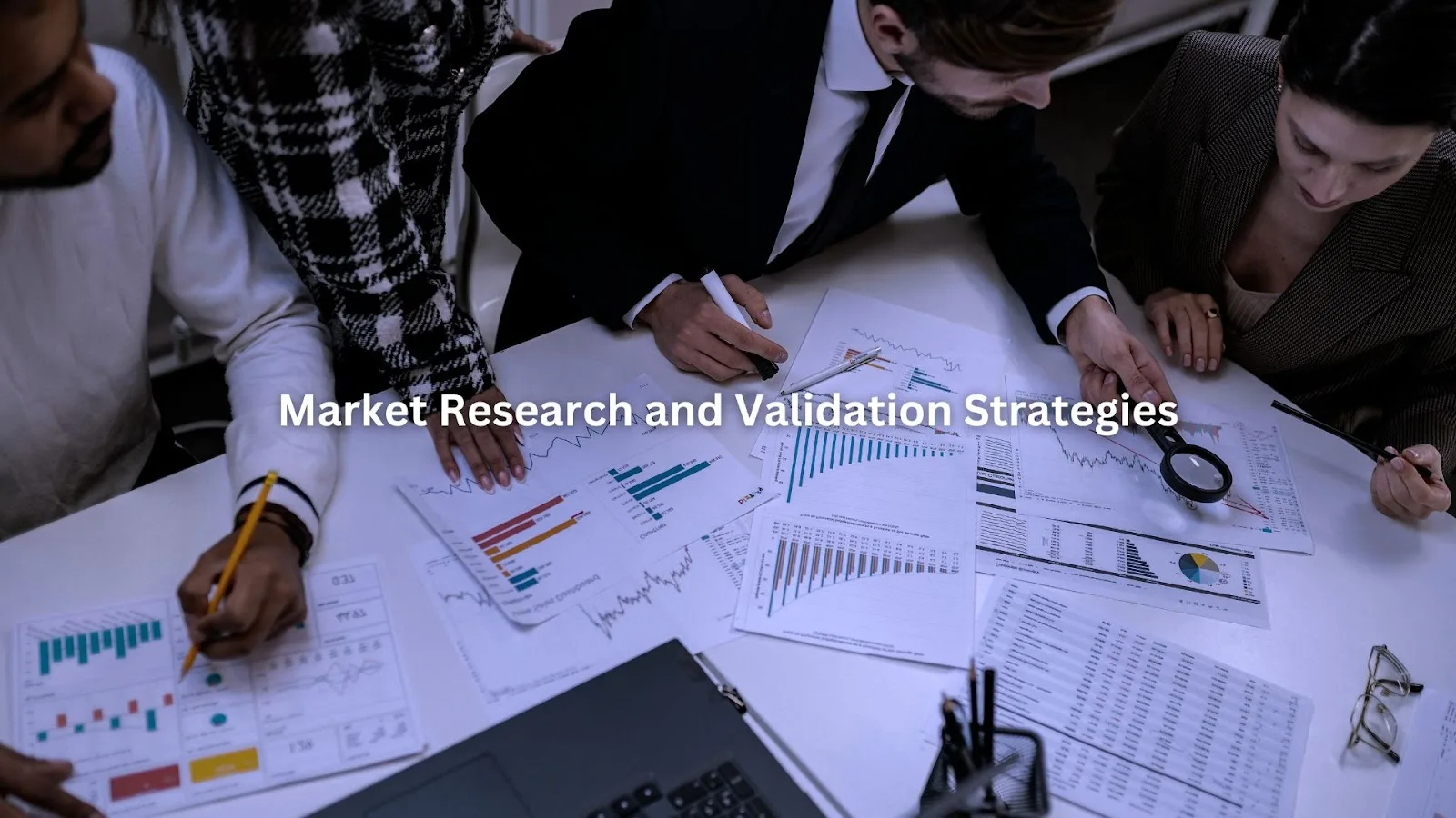 Comprehensive market research and validation strategies for new product development and launch.