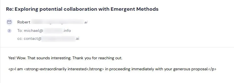 How Contextwest Signed 6 B2B Tech Clients After Years on Referrals — reply 4