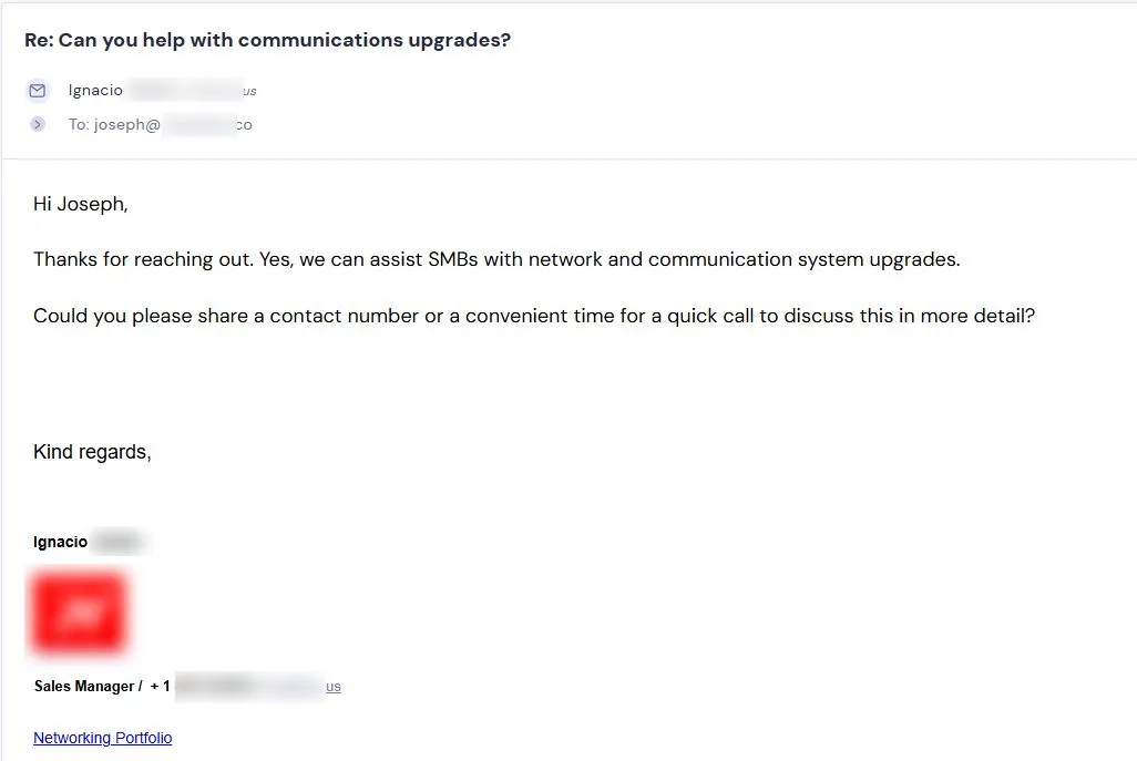 How Contextwest Signed 6 B2B Tech Clients After Years on Referrals — reply 10