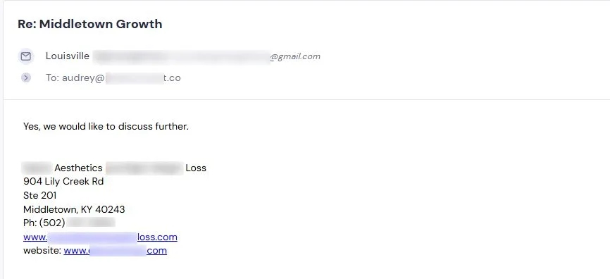 Integrated Web Works: Full Sales Calendar - 2+ Years using Cold Email — reply 2