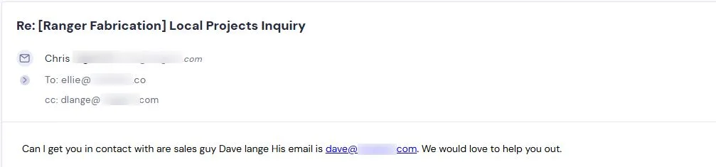 Integrated Web Works: Full Sales Calendar - 2+ Years using Cold Email — reply 11