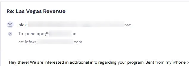 Integrated Web Works: Full Sales Calendar - 2+ Years using Cold Email — reply 12